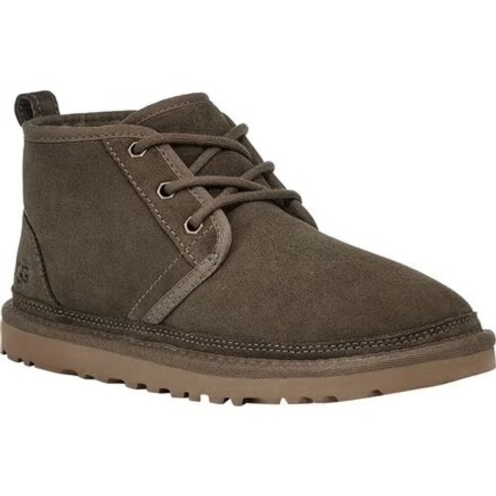 UGG Neumel Burnt Olive Suede Lace Up Chukka Boots 1094269 Womens 7
